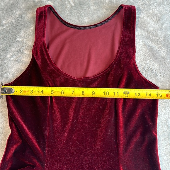 NWOT Blackmilk Velvet Mulled Wine Evil Skater Dress Size Medium-Large - Picture 13 of 15